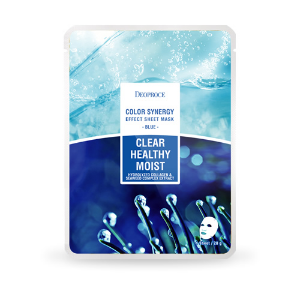 DEOPROCE COLOR SYNERGY EFFECT SHEET MASK [ BLUE / 10 SHEETS ]