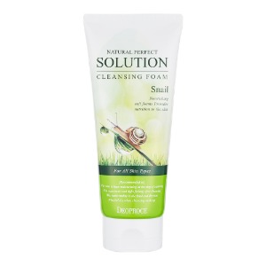 DEOPROCE NATURAL PERFECT SOLUTION CLEANSING FOAM [ SNAIL ]