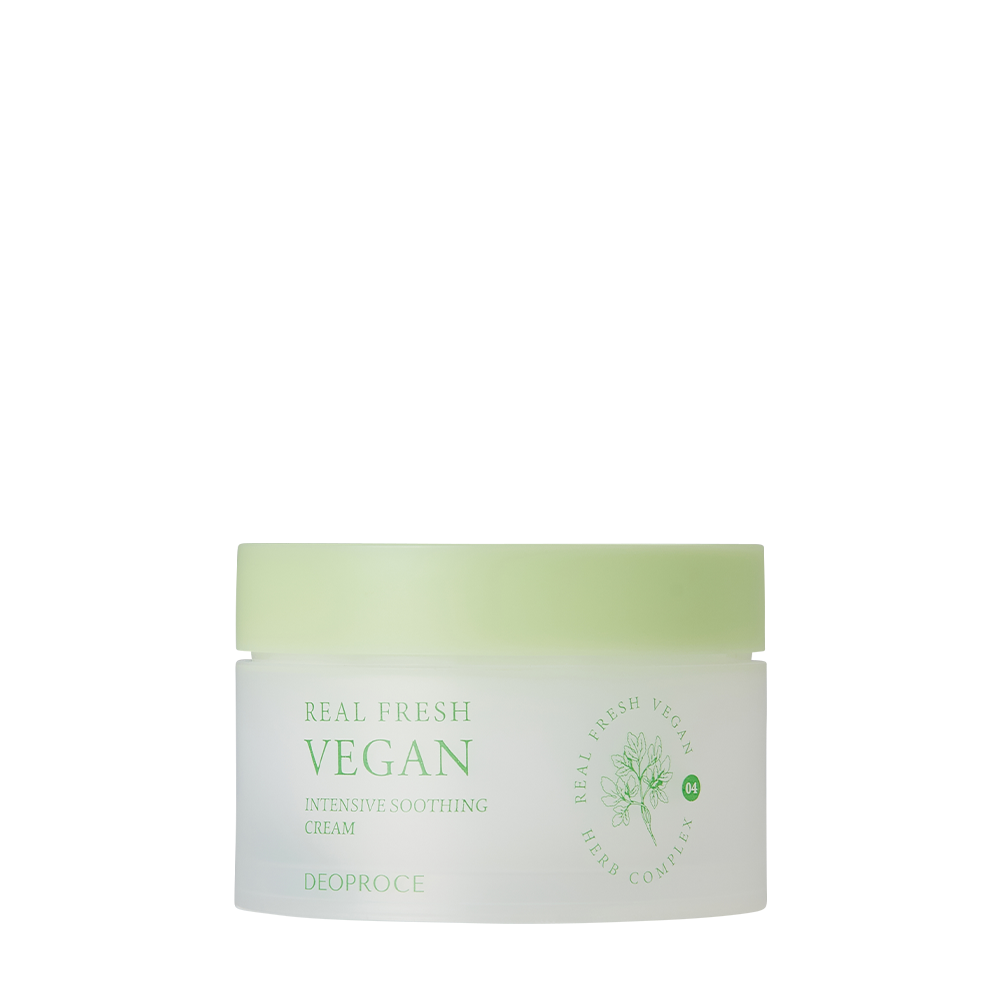 Deoproce Real Fresh Vegan Intensive Soothing Cream