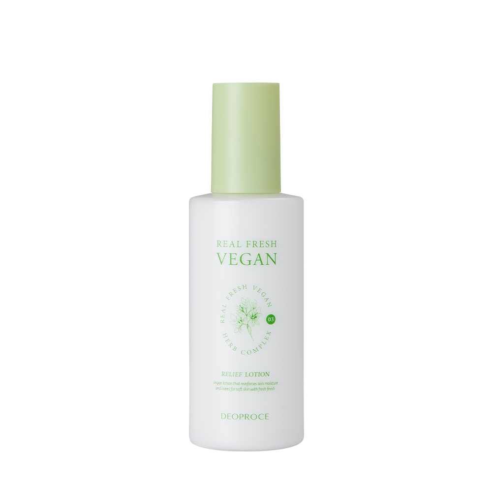 Deoproce Real Fresh Vegan Relief Lotion